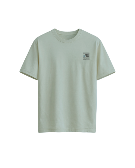 Think Pink Logo Shirt pale aqua