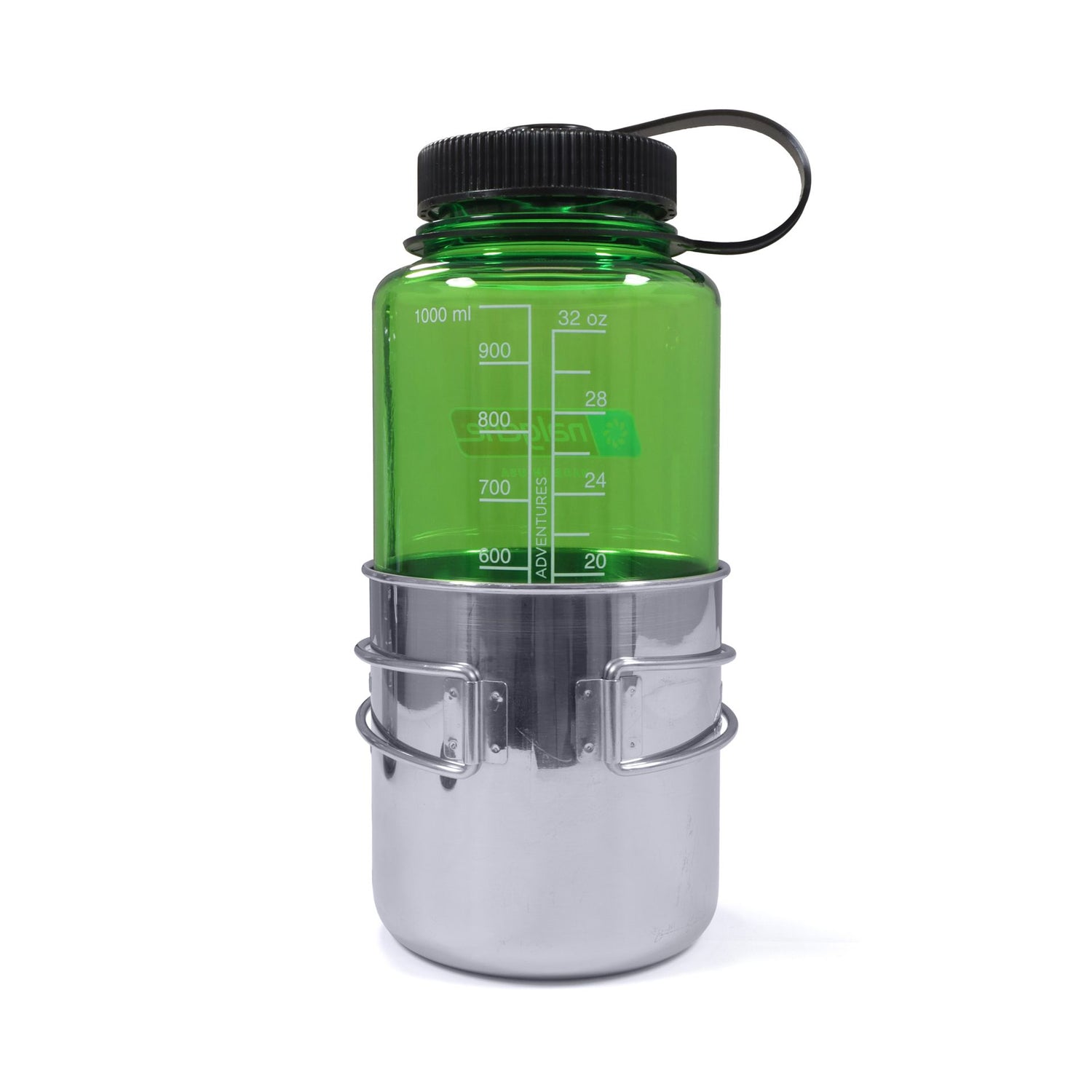 BasicNature Edelstahlbecher `Space Safer`