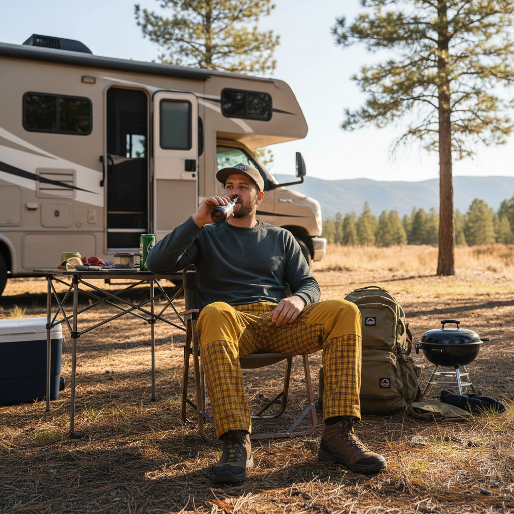 Baumwollhose Calanque STR Uni