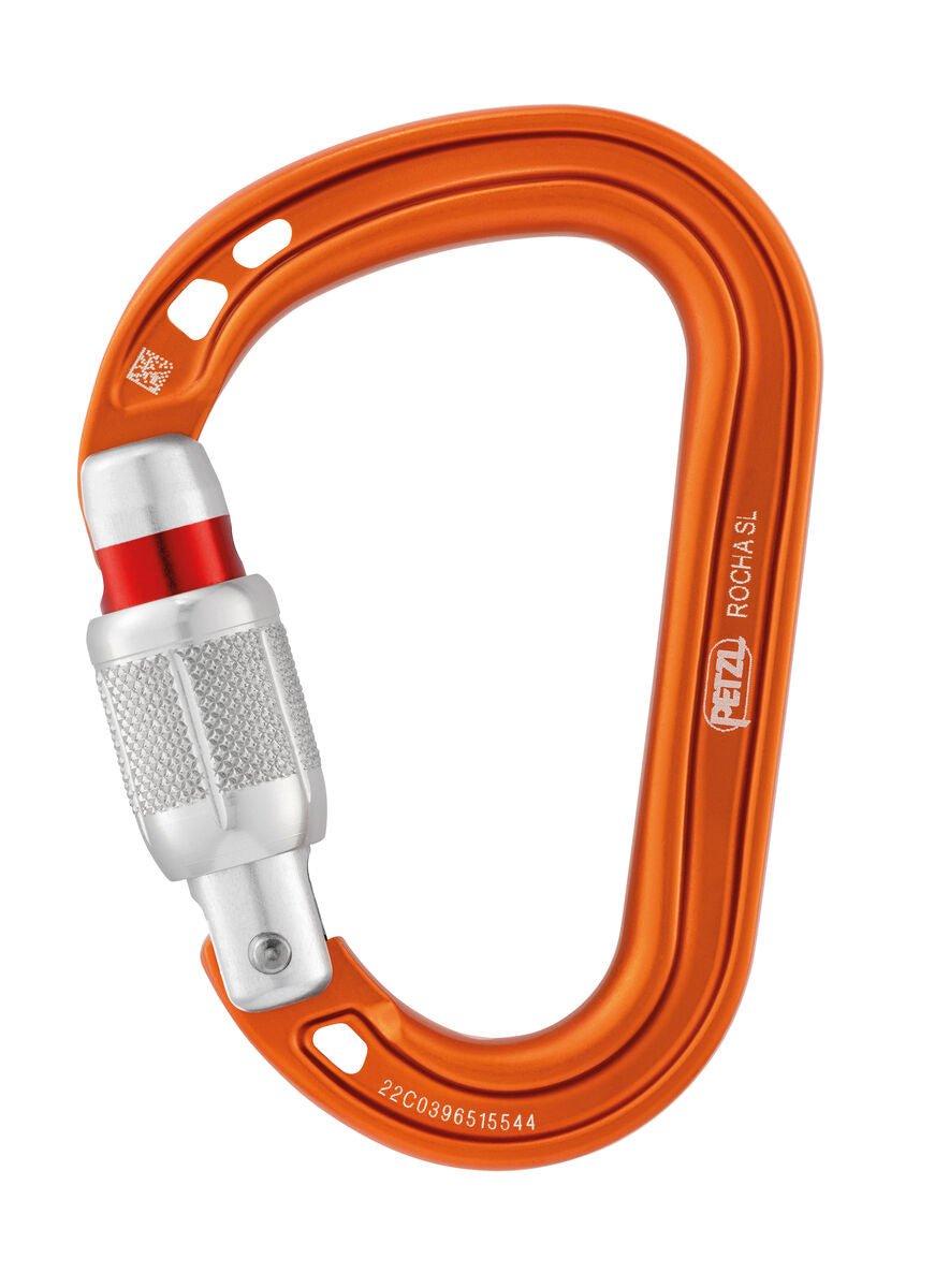 Petzl Rocha Screw Lock HMS Karabiner