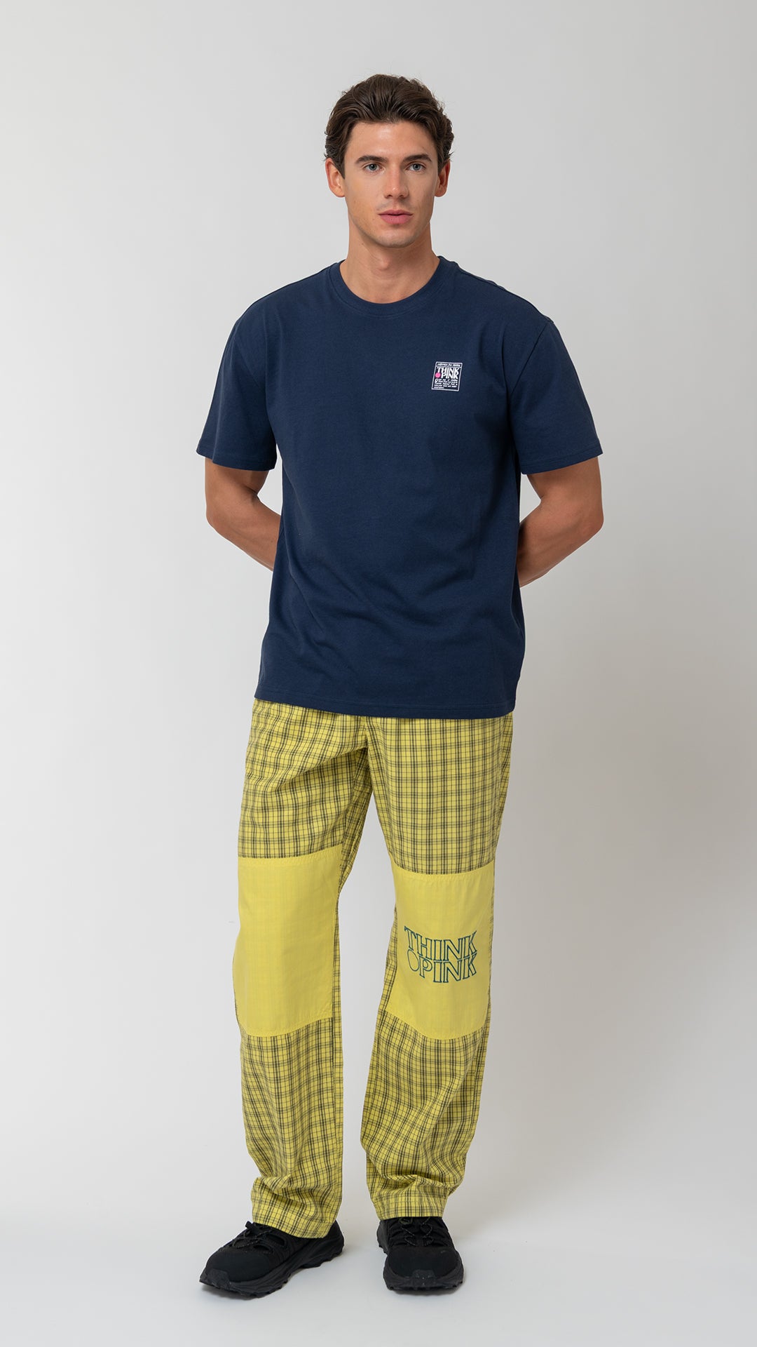 Think Pink Unisex Calanque Pant linden green
