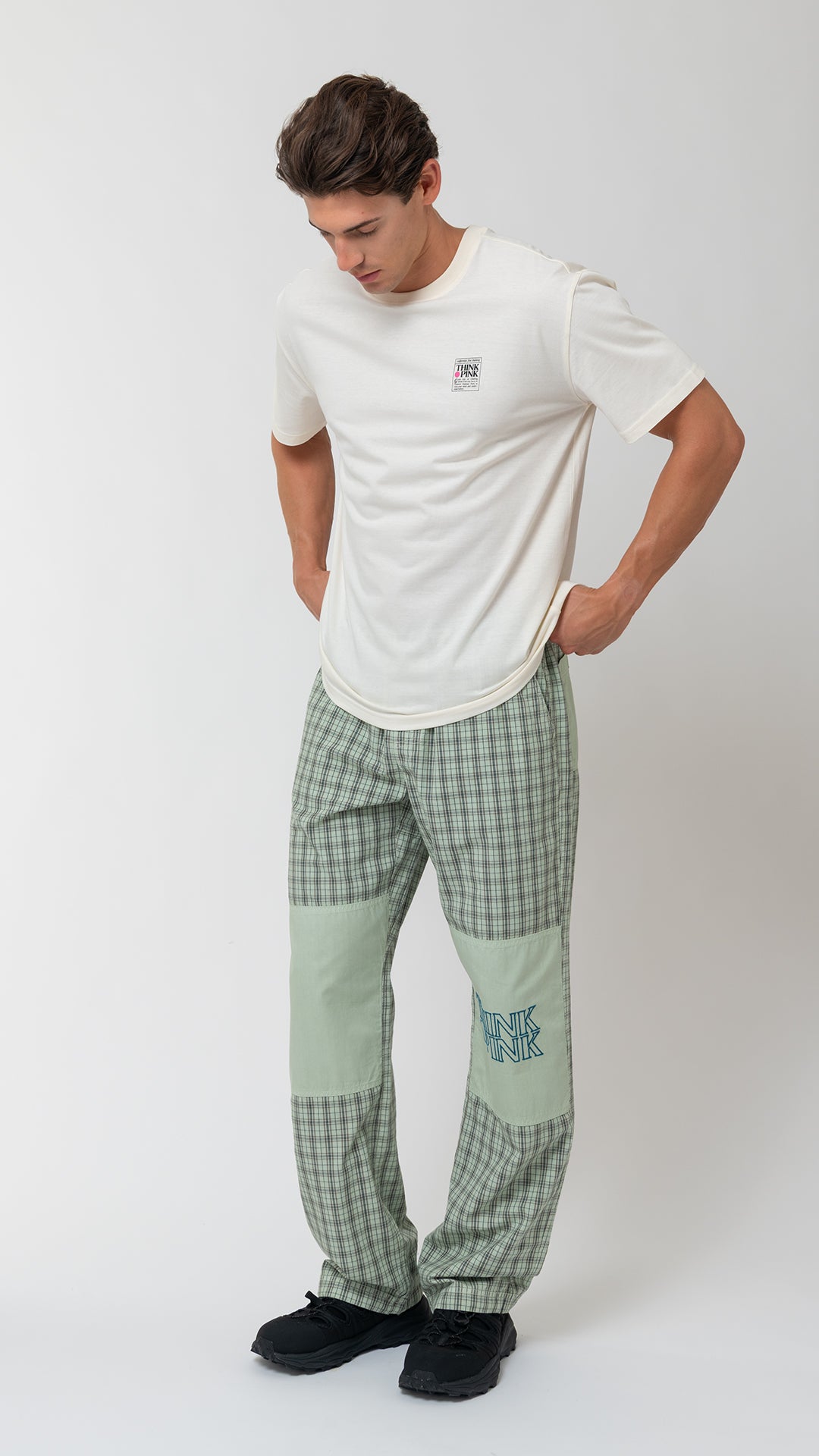 Think Pink Unisex Calanque Pant pale aqua