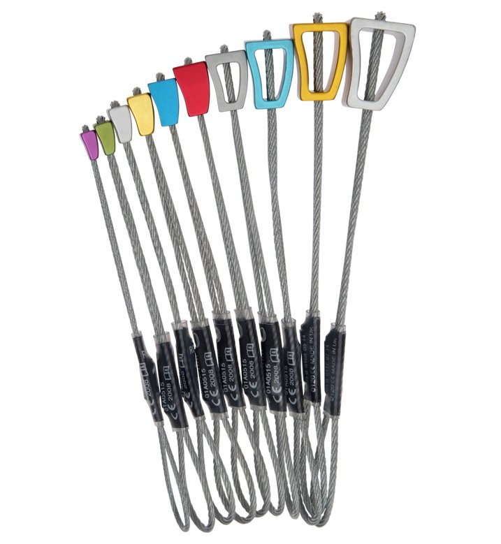 Wild Country Rock on Wire Anodised Set 1-10